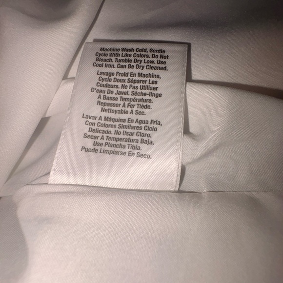 DKNYC Asymmetrical Watercolor Wrap Skirt in Orange, Gray & Yellow Sz 6 NWT - Picture 17 of 17